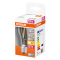 Osram LED Superstar Classic klar standard dimbar E27 5W